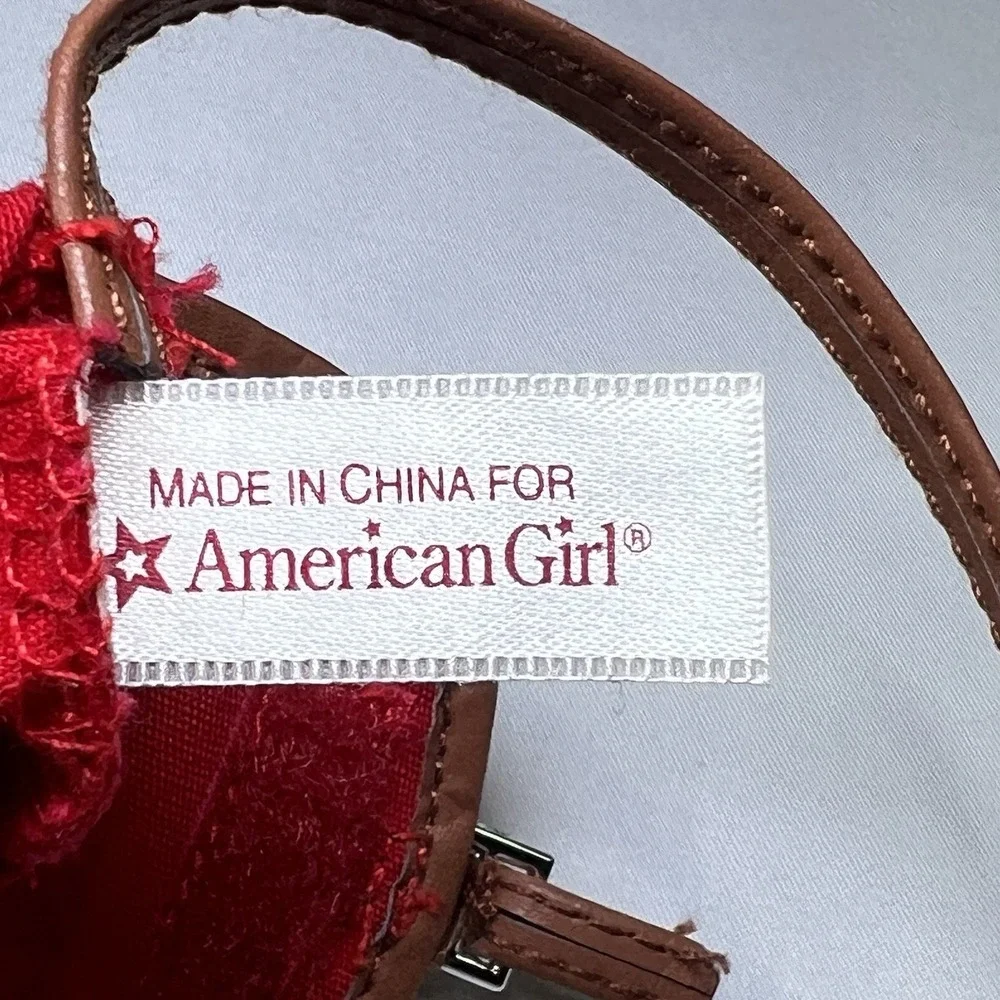 American Girl Saige Copeland Saige's Meet Accessories Red Southwestern Geo Purse